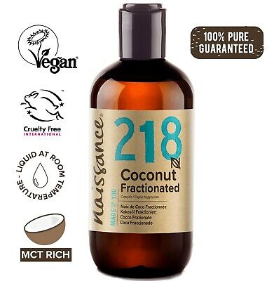 Naissance Kokosöl Fraktioniert - 250ml - Trägeröl Für Haut Und Haare Flüssig
